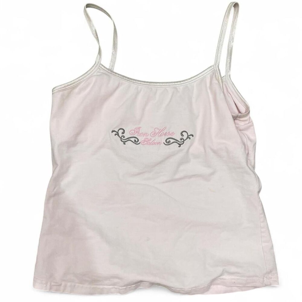 Unbranded Men's Pink and White Vest